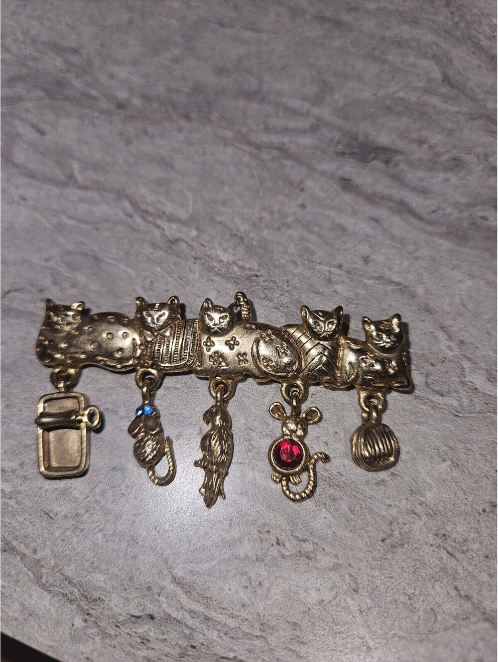 Vintage AJC brooch